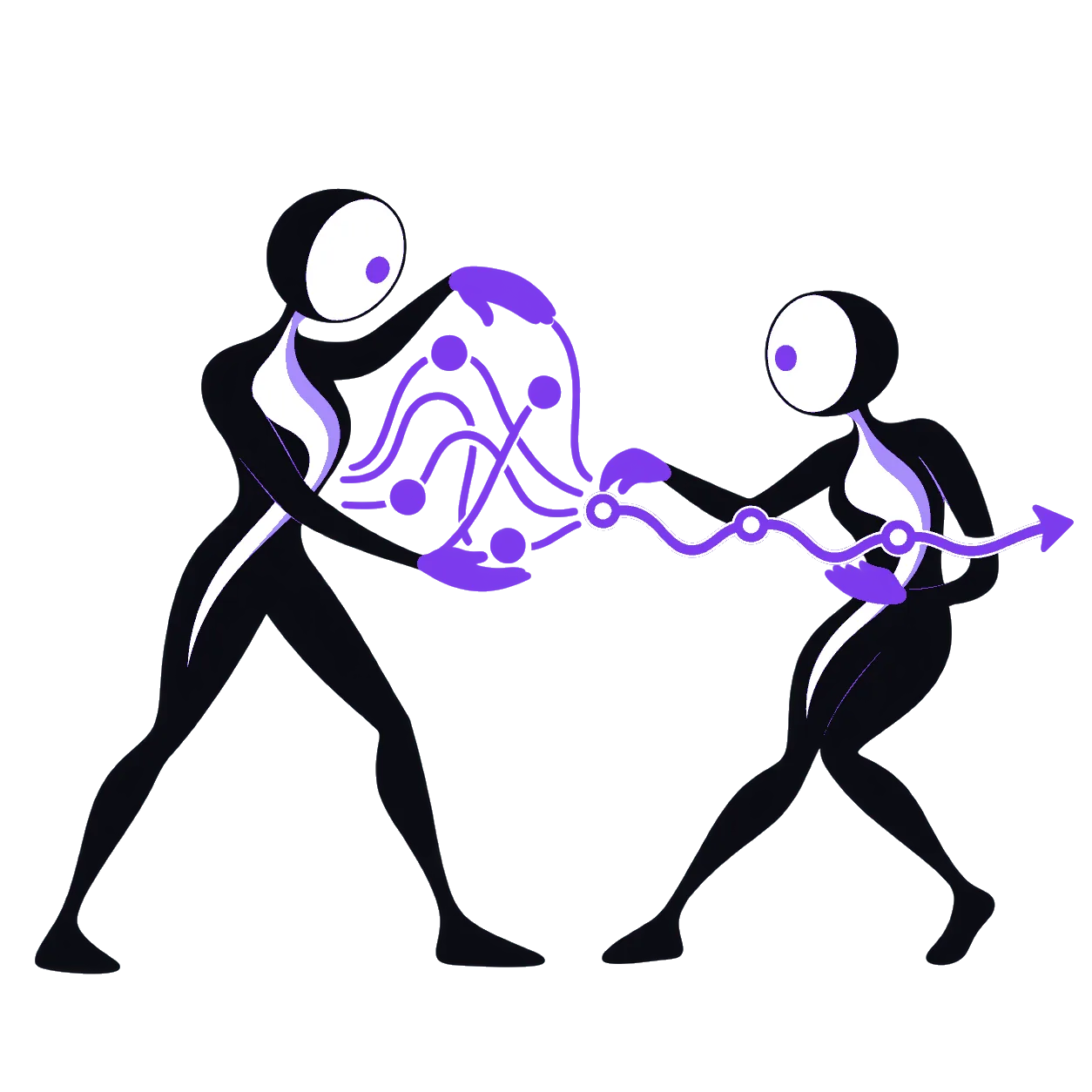 Repeated pulses becoming one forward sequence, a concept for automation that is not live